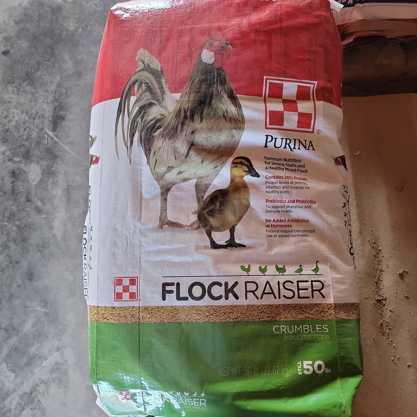 Purina Flock Raiser Crumble-50#