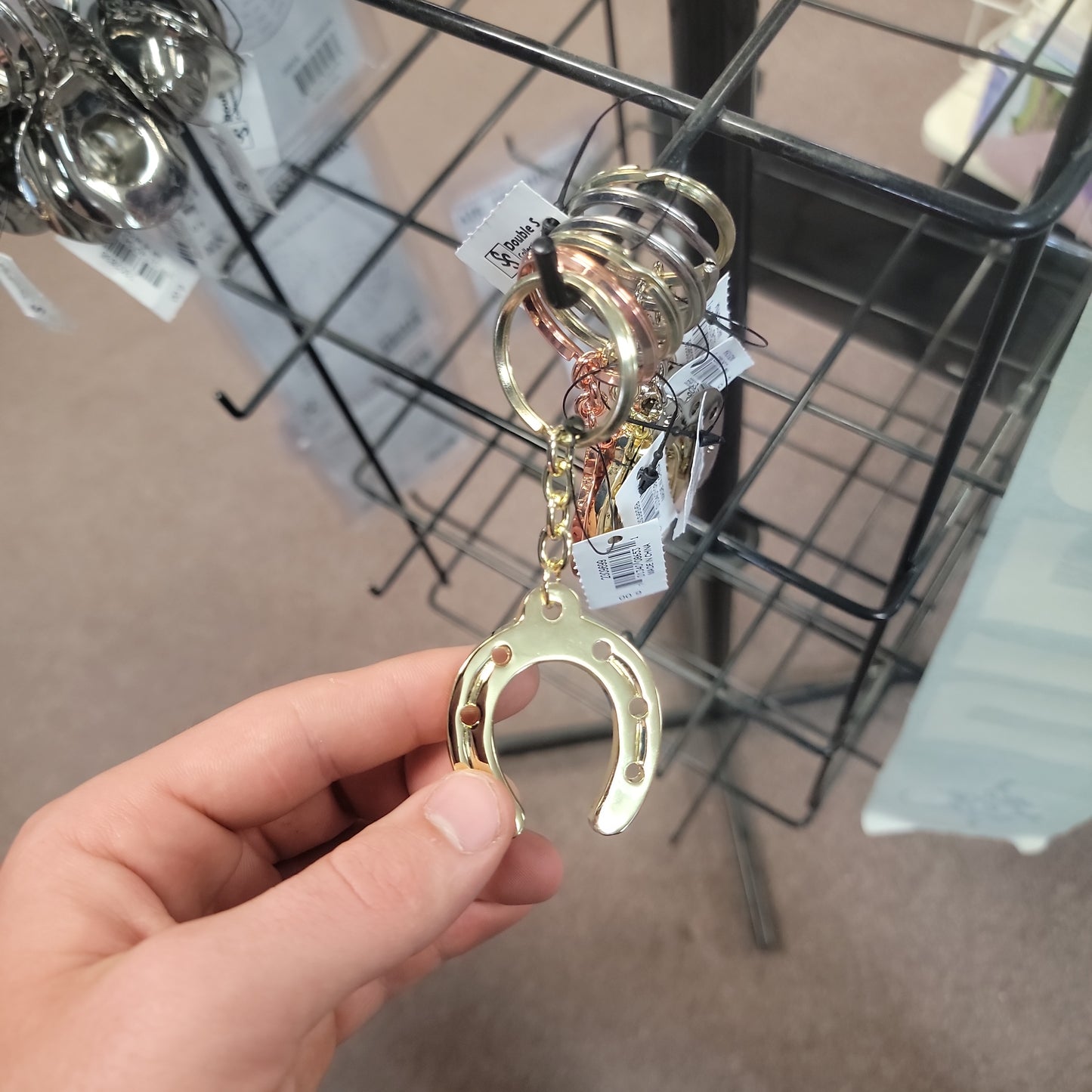 Horseshoe keychain