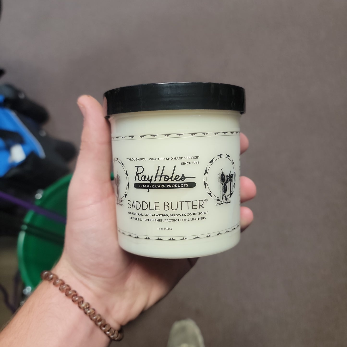 Ray Holes Saddle Butter-Cream : 14OZ
