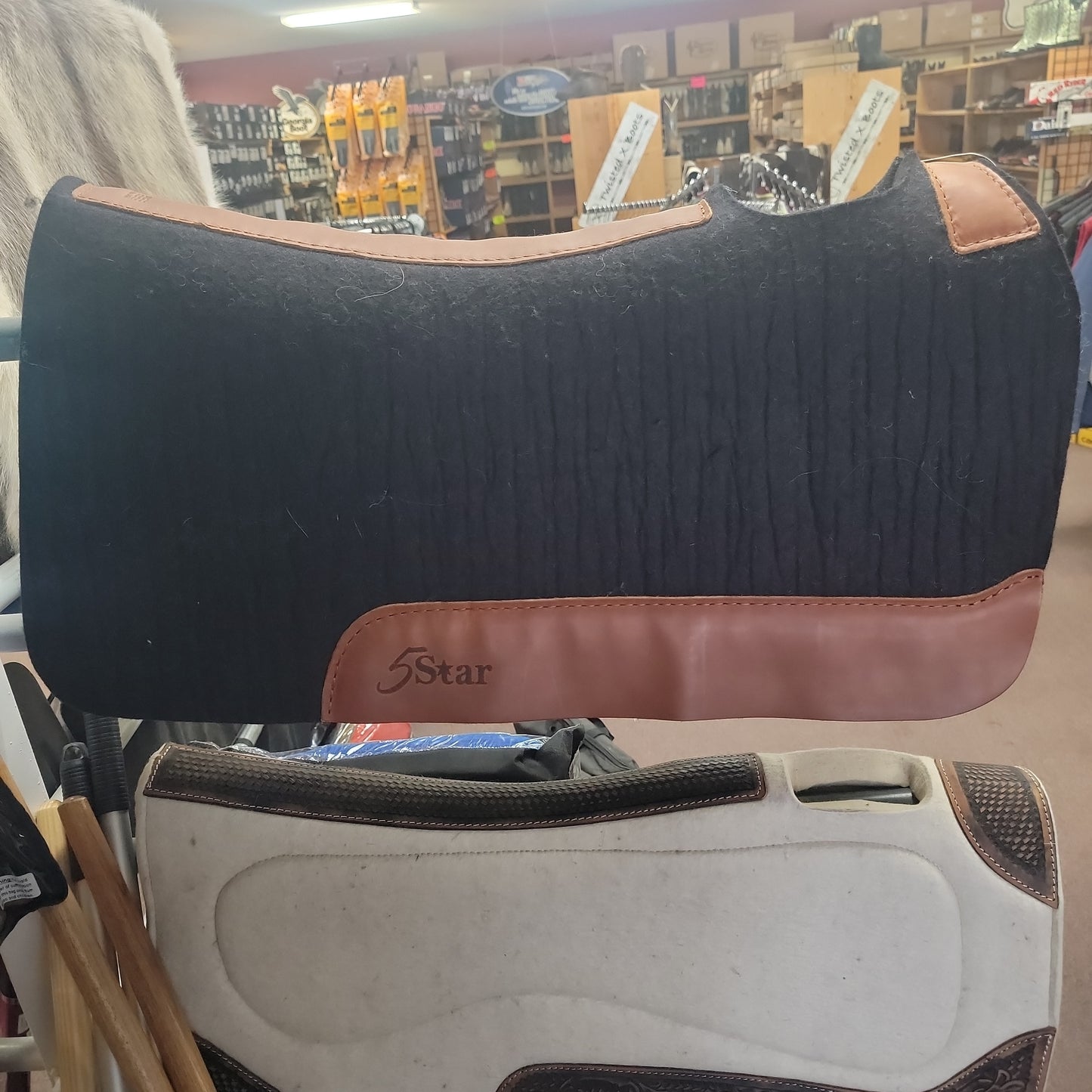 5 Star Pad Barrel Racer-Black : 1x30x28
