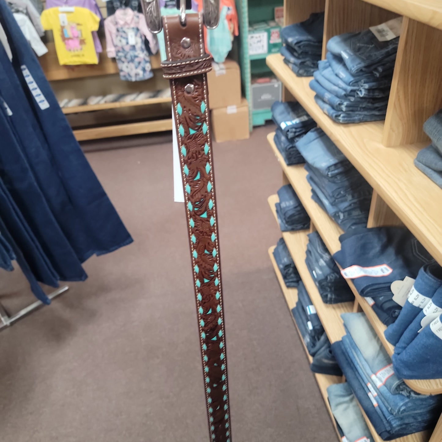 Youth Belt-TURQ :