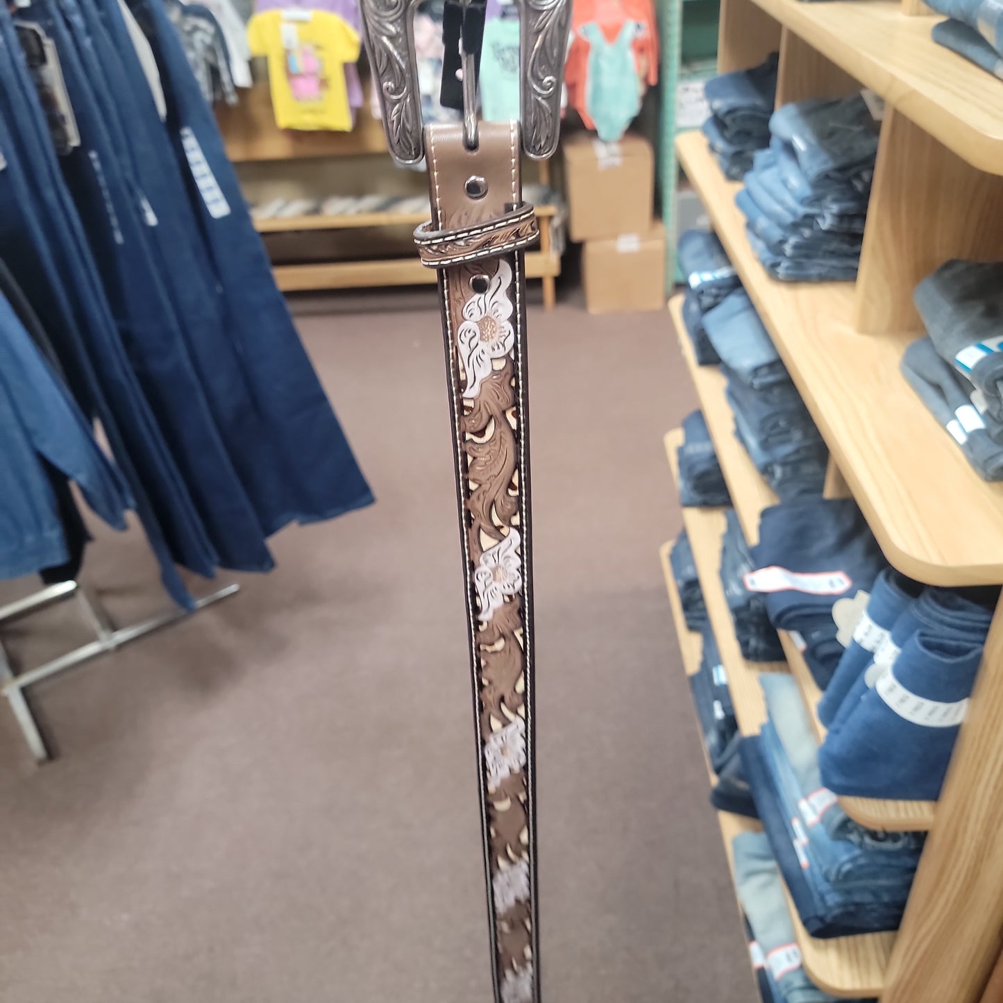 Youth Belt-LEATHER : 24