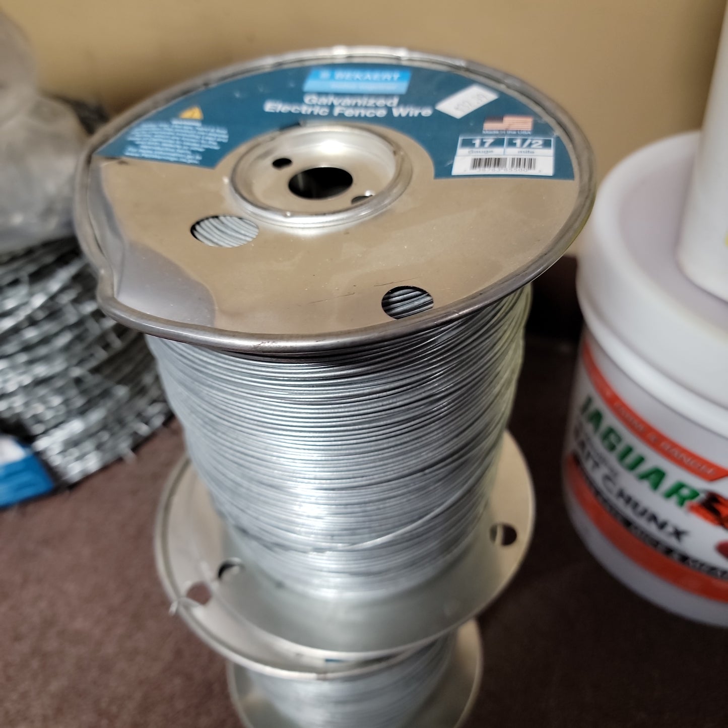 17 Gauge Electric Fence Wire-1/2 Mile : 17Gauge