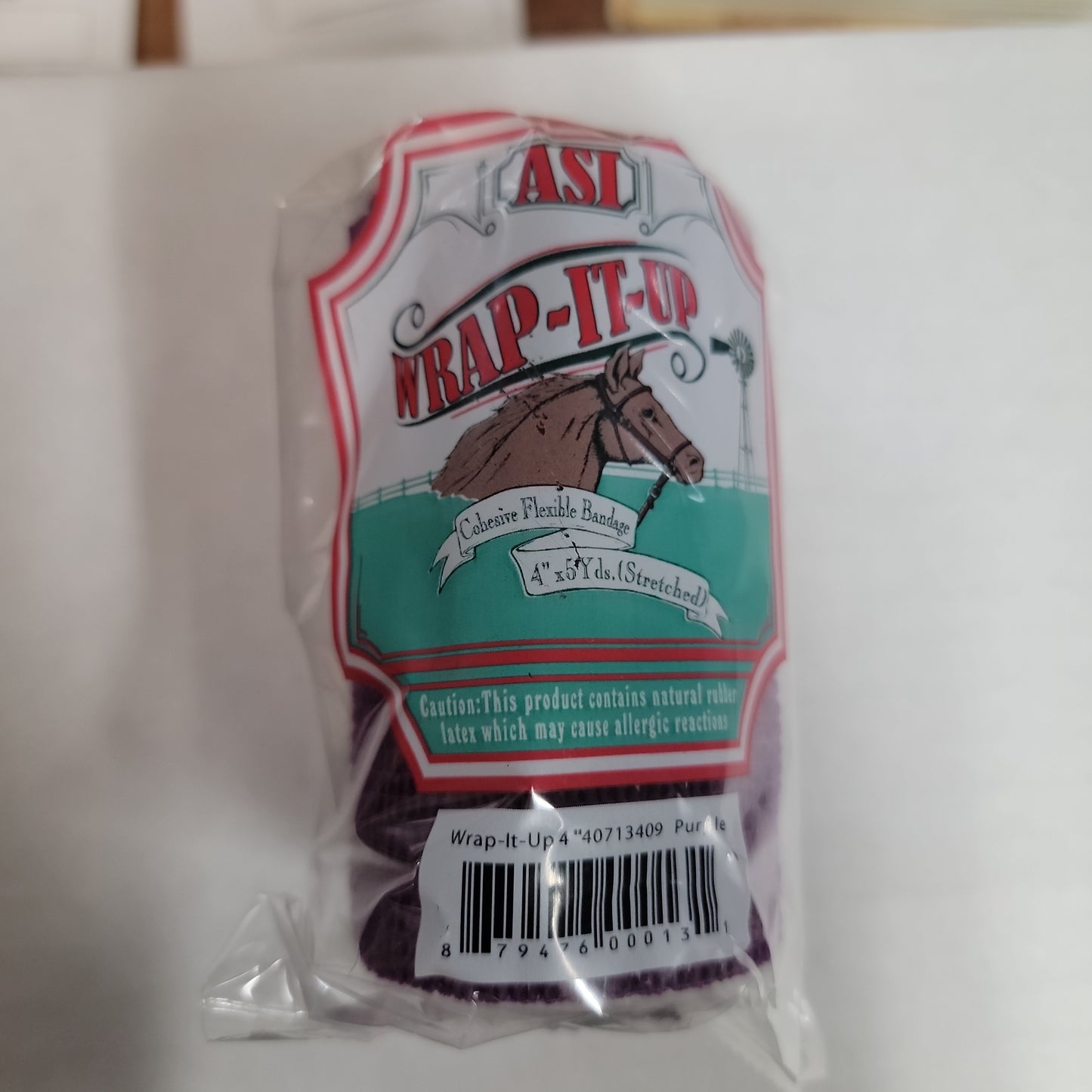 Wrap-It-Up 4" purple co-flex
