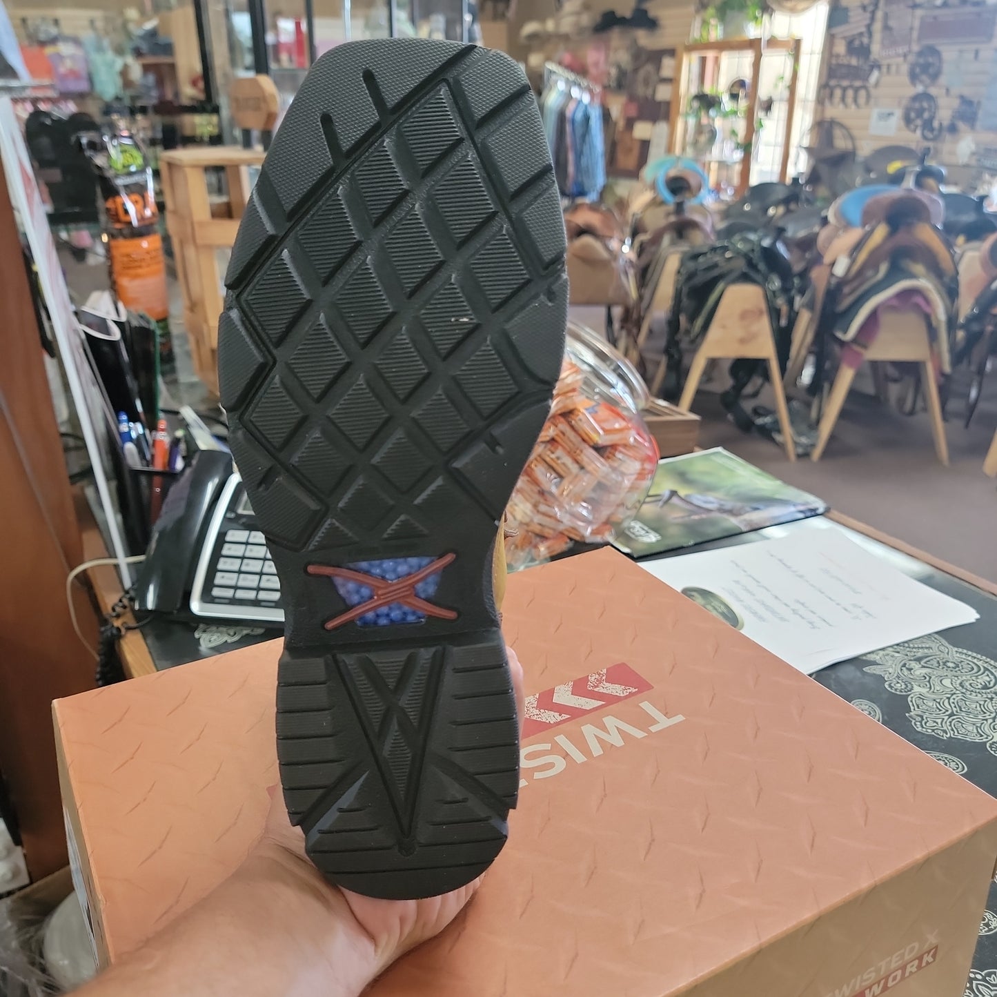 8" Twisted X Work boot