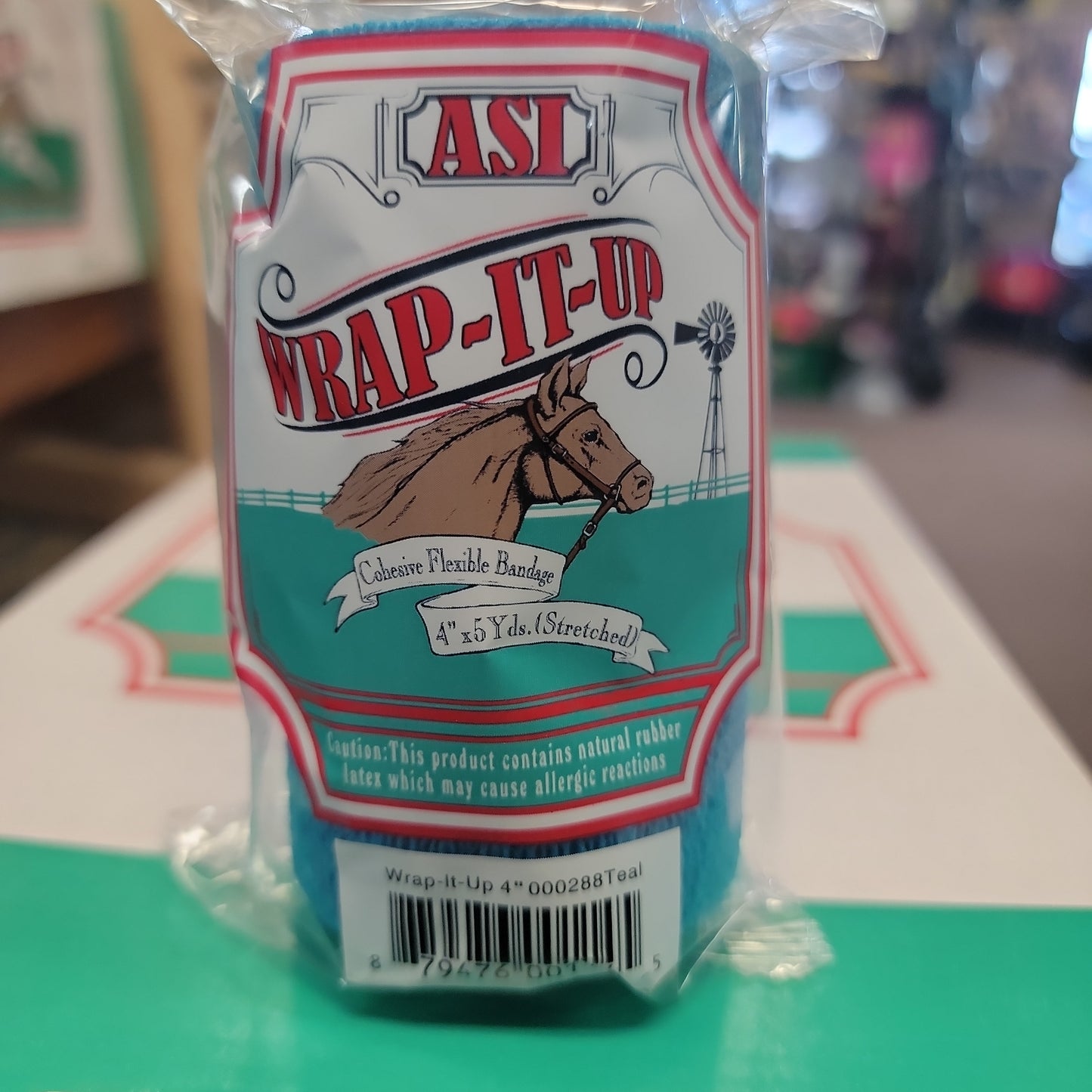 Wrap-it-up Teal 4" wrap