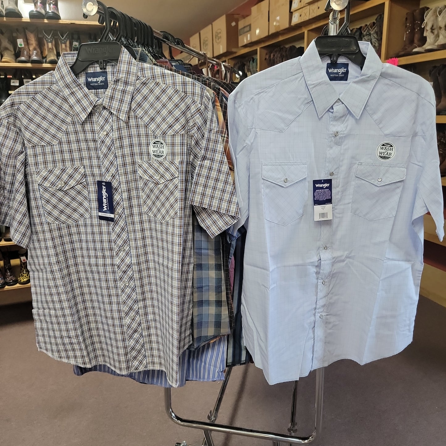 Wrangler Mens sport western shirt