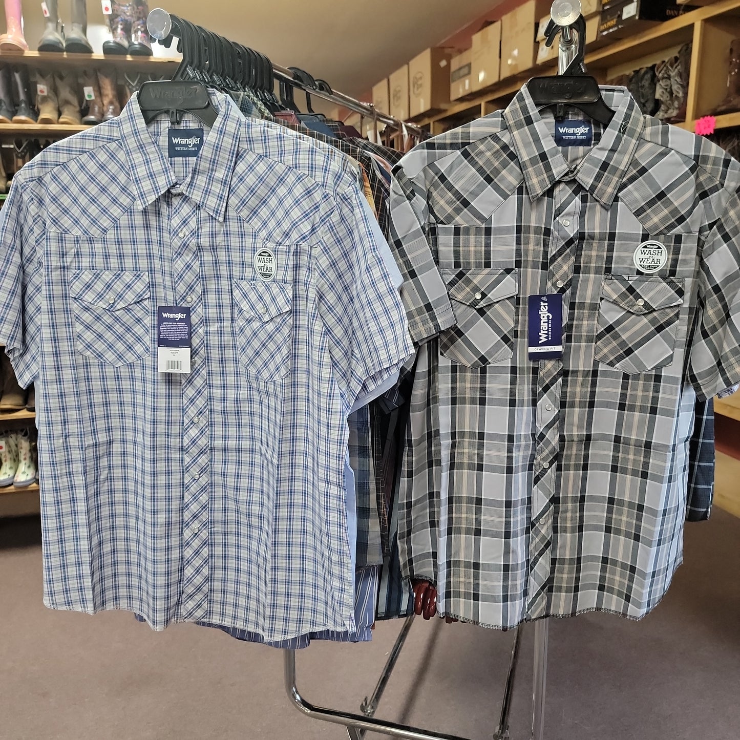 Wrangler Mens sport western shirt