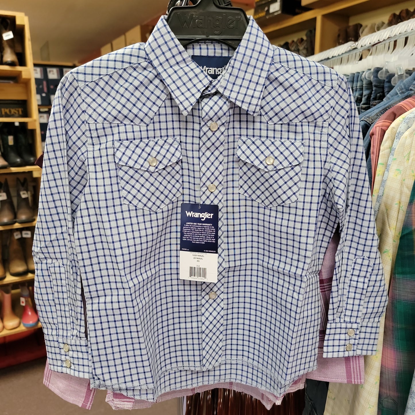 Wrangler boys western sport shirt 201WAAL