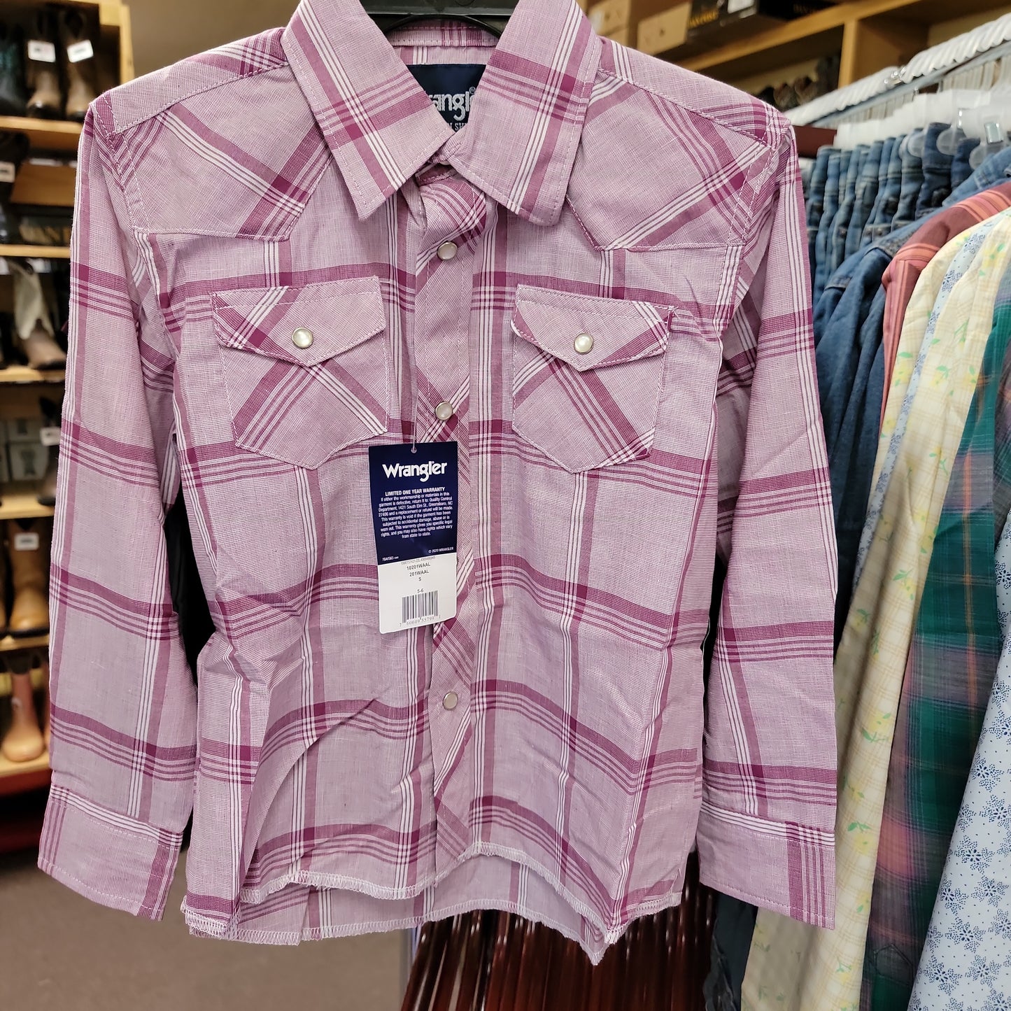 Wrangler boys western sport shirt 201WAAL