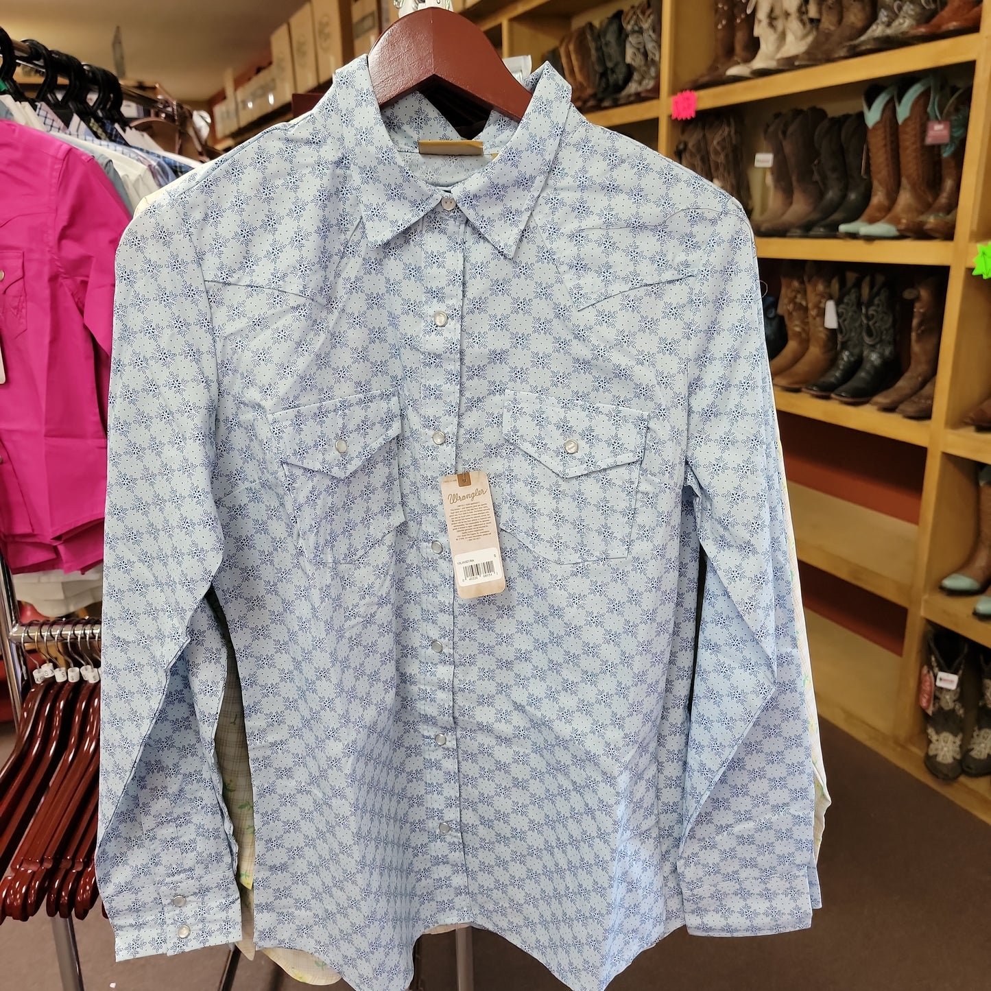 Wrangler womens western shirt 10LW001RA