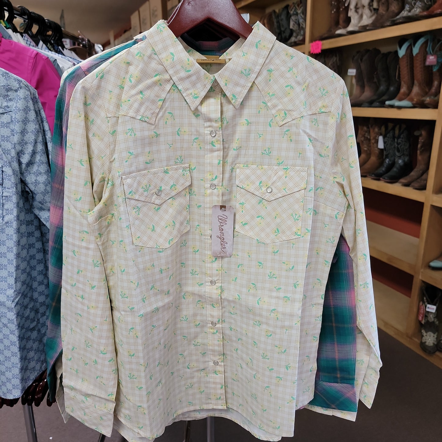 Wrangler womens western shirt 10LW001RA