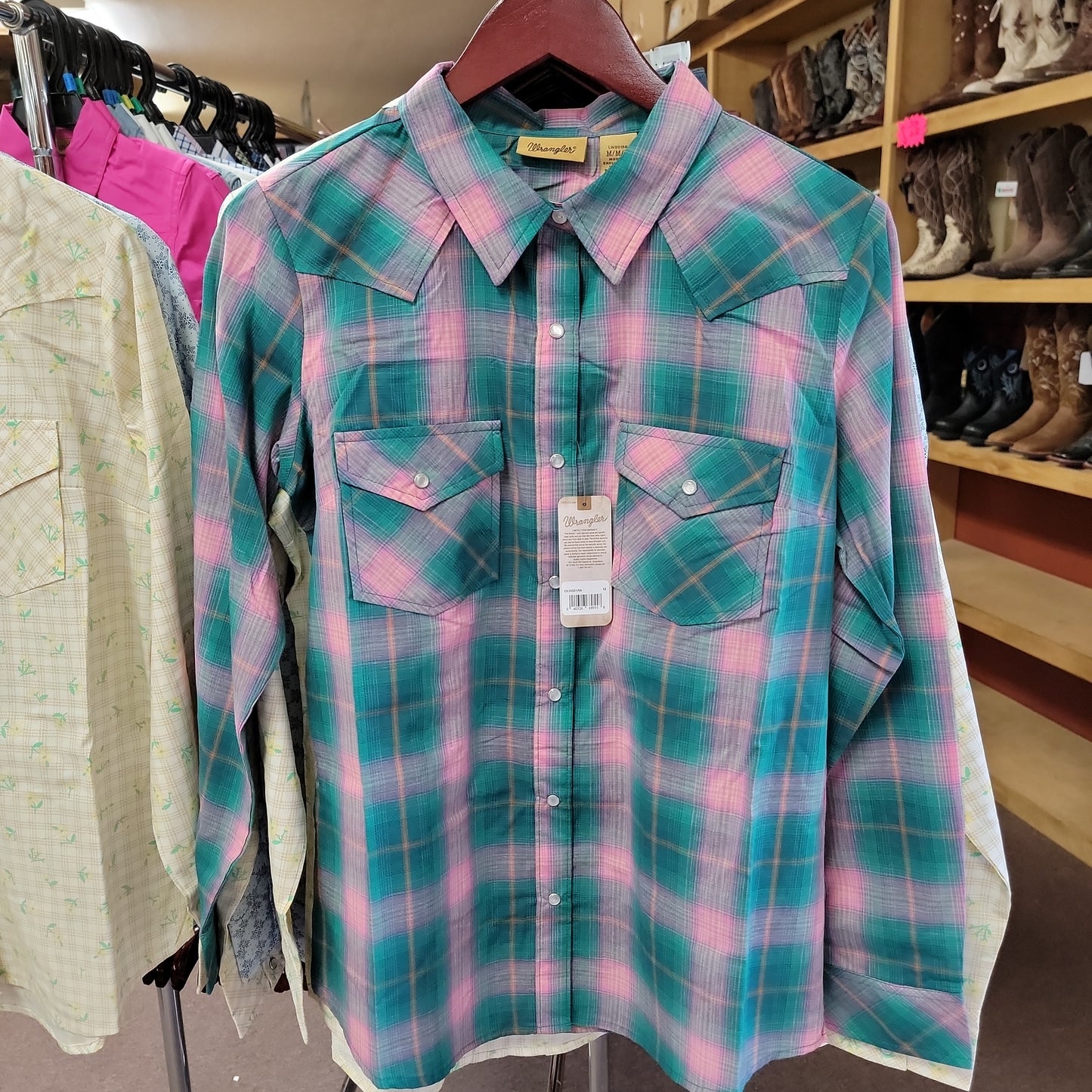 Wrangler womens western shirt 10LW001RA