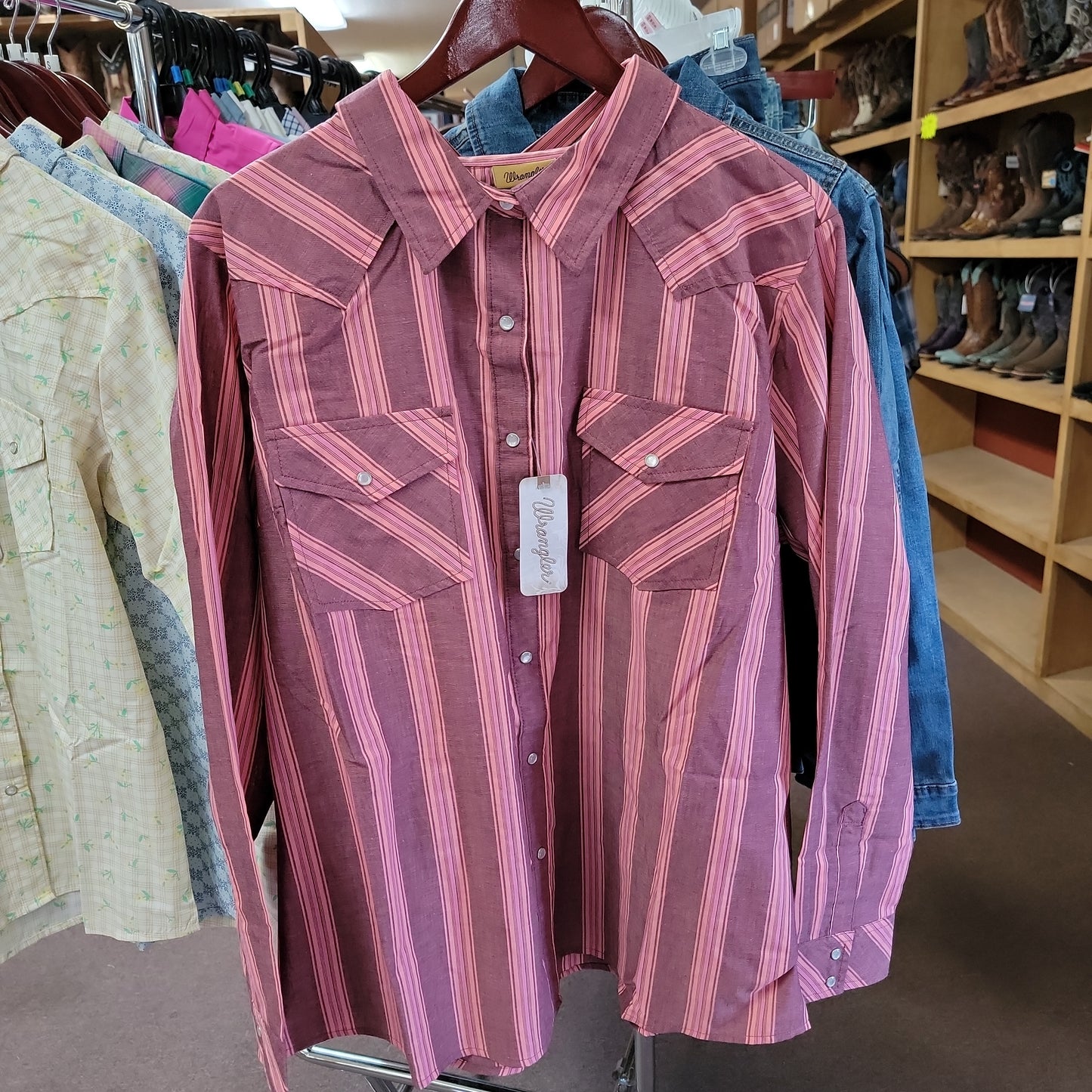 Wrangler womens western shirt 10LW001RA