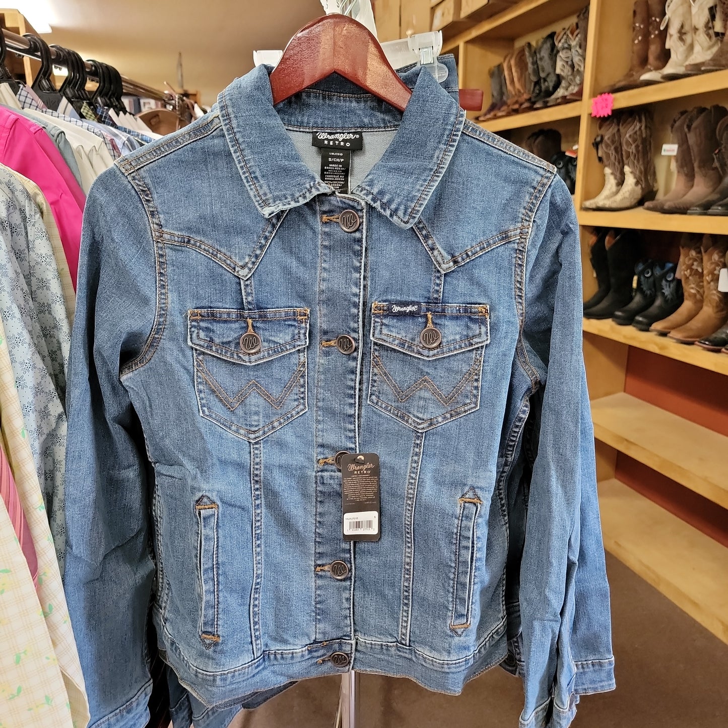 Wrangler womens denim jacket LWJ701D