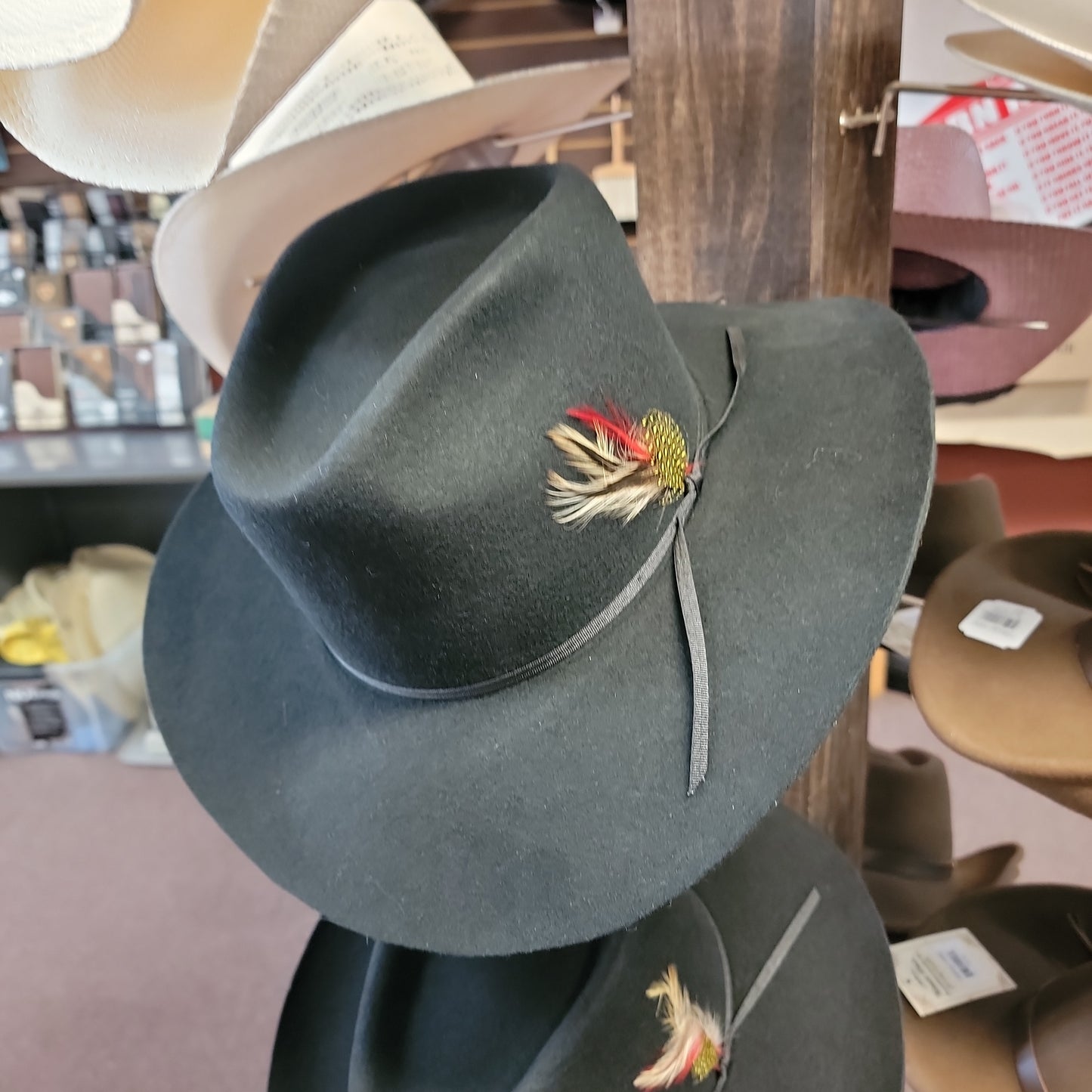 BLACK JACK HAT-BLACK : L