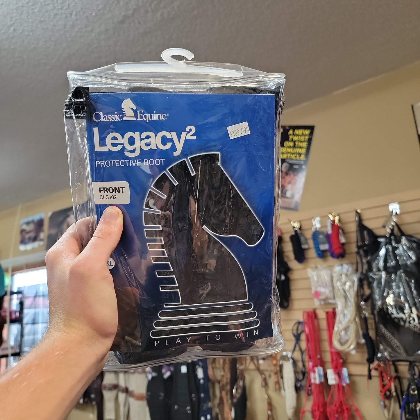 LEGACY2 FRONT PROTECTIVE BOOT-BLACK : L