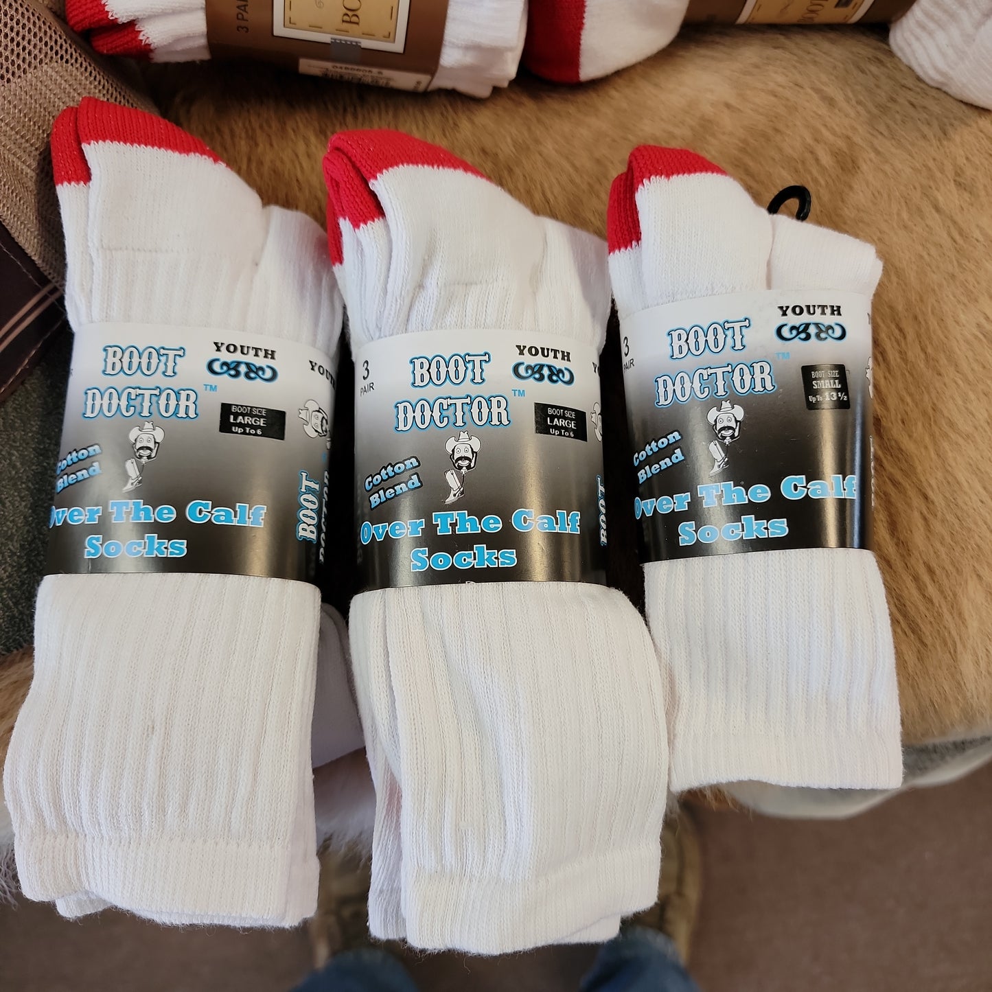 Boot Doctor over the calf Youth Socks