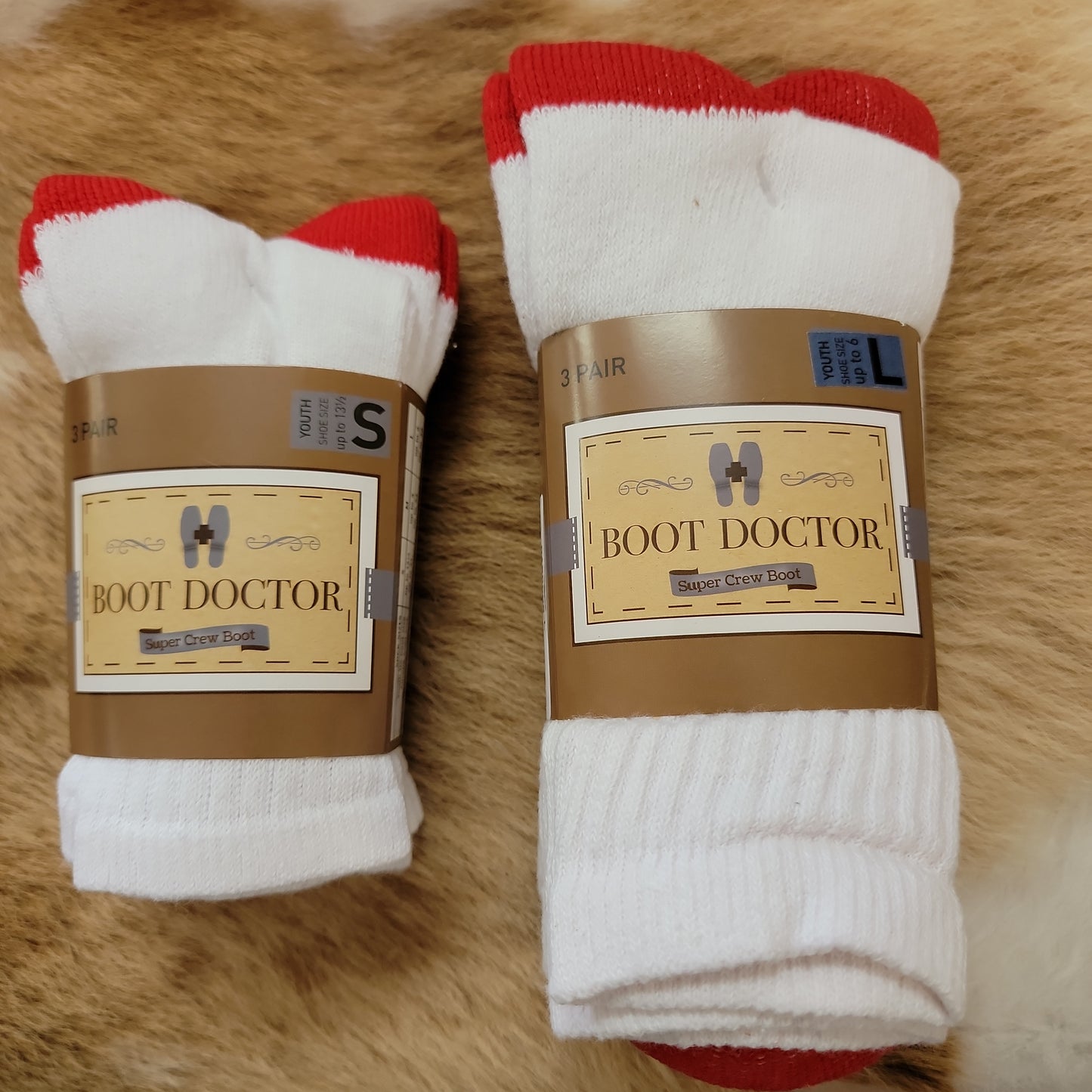 Boot Doctor Youth Super Crew Socks