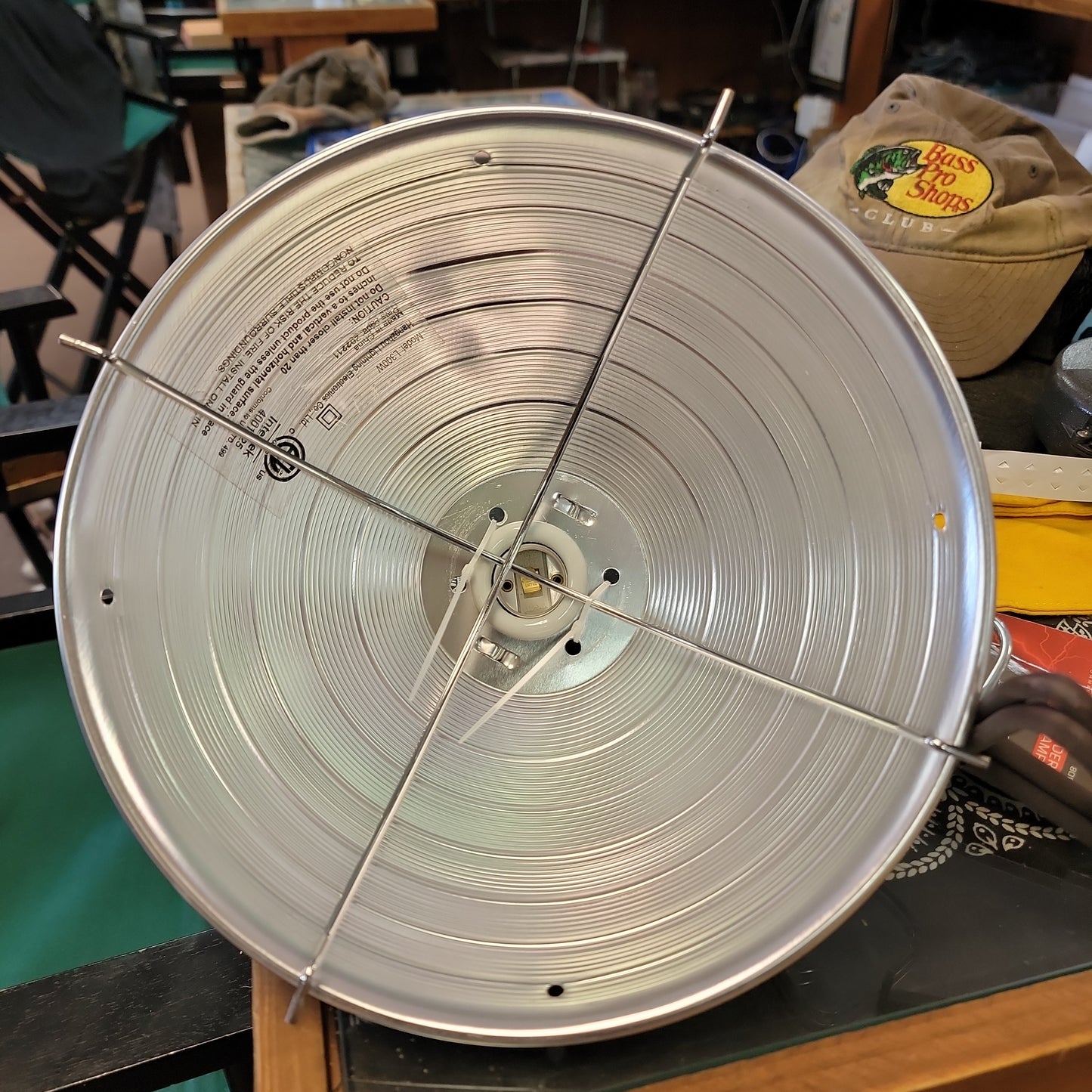 10" Brooder Heat Lamp - Silver : 10"