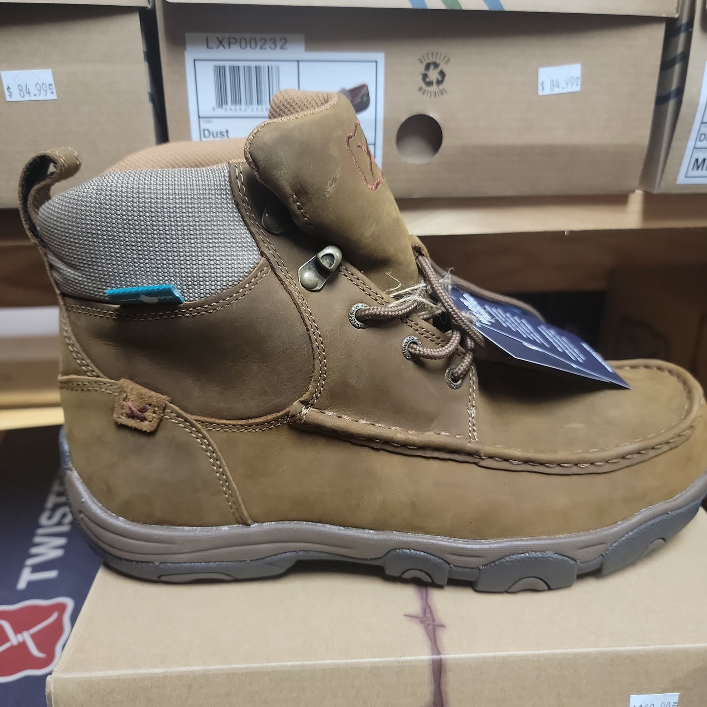 6" WORK HIKER BOOT-SADDLE : MHKW005