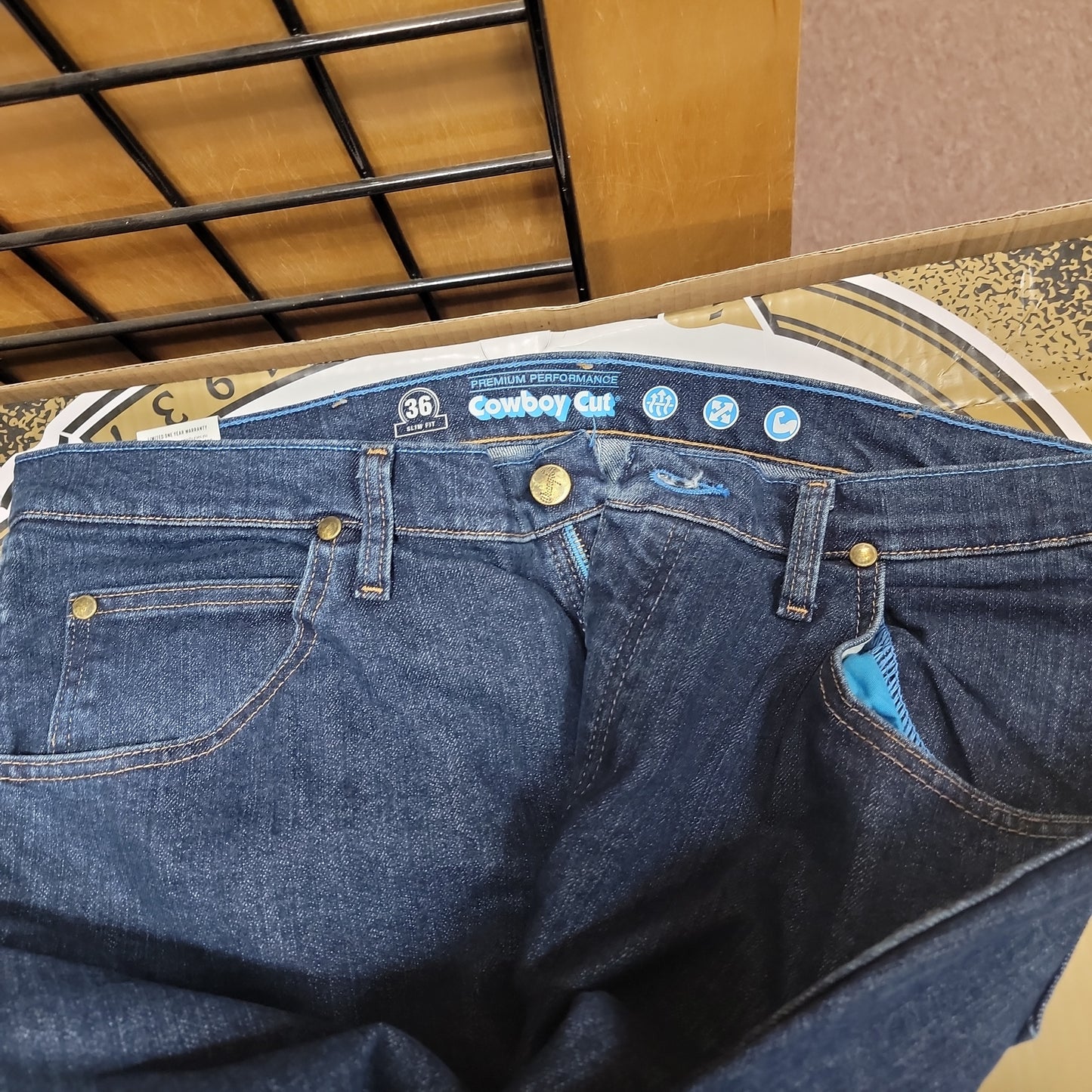 MENS WRANGLER 36MAVMR-BLUE :