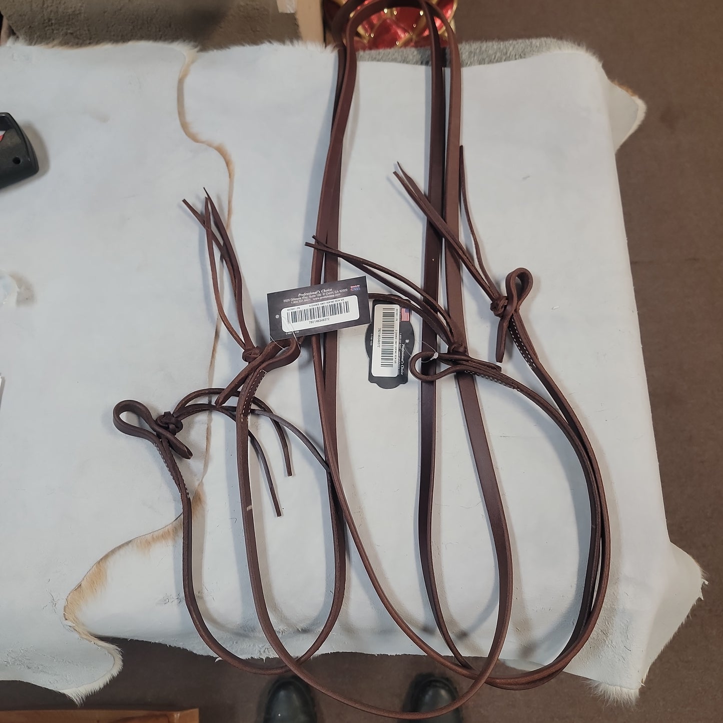 Quick change knot 5/8 roping rein