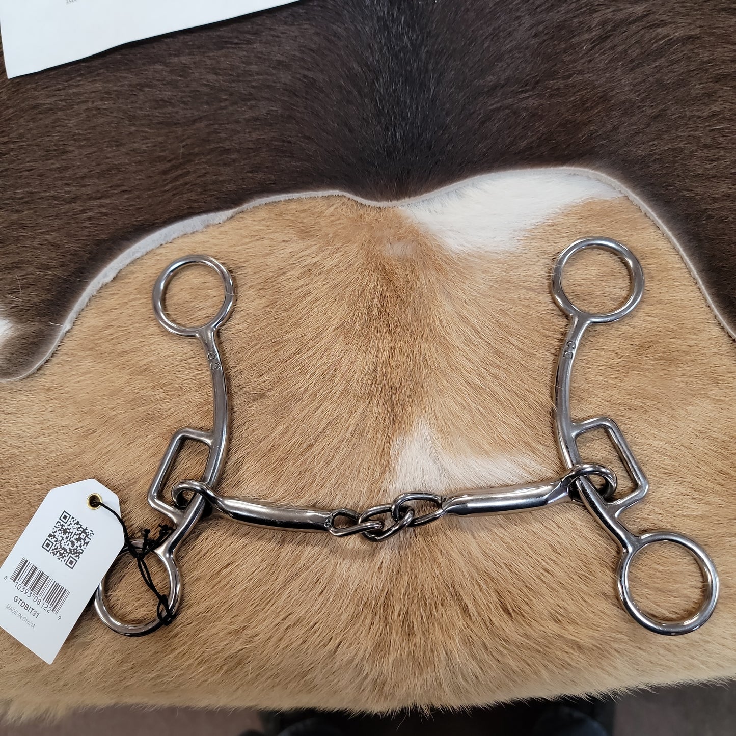 Goose tree snaffle bit