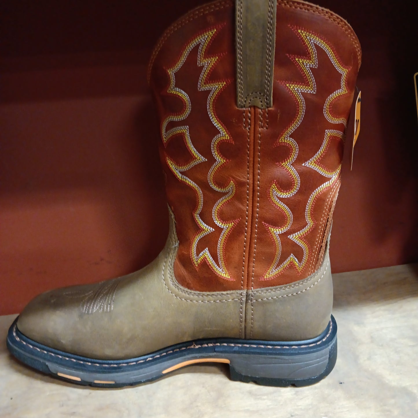 Ariat square toe