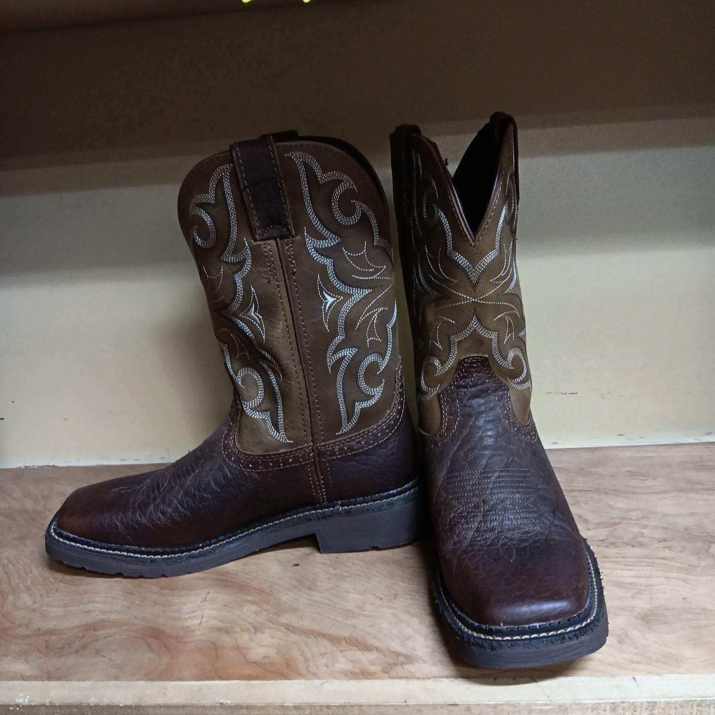 Justin Workboot 11" Sq Toe-Square Toe : 7 D