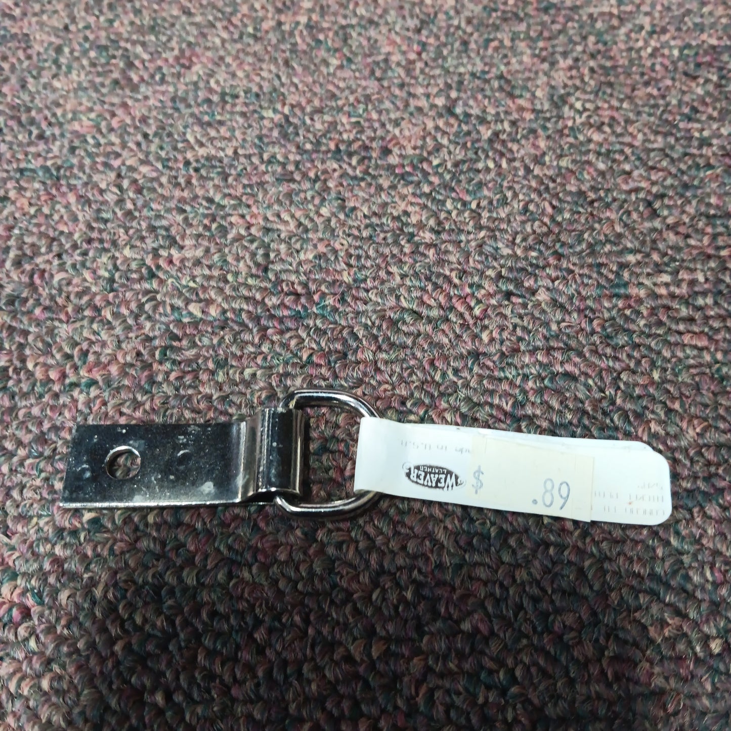 Zinc cowboy buckle