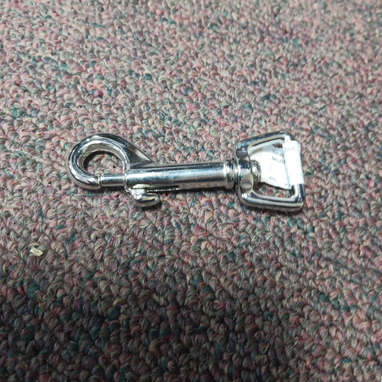 Snap Hook Square Zinc