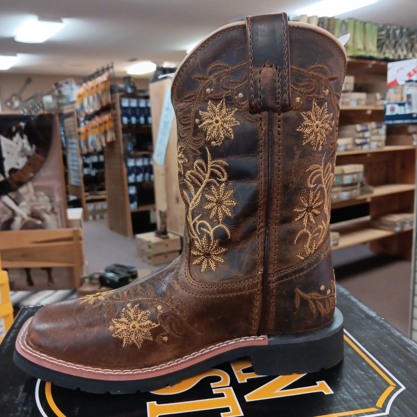 Boots - Girls Dan Post-BROWN : DPC2942