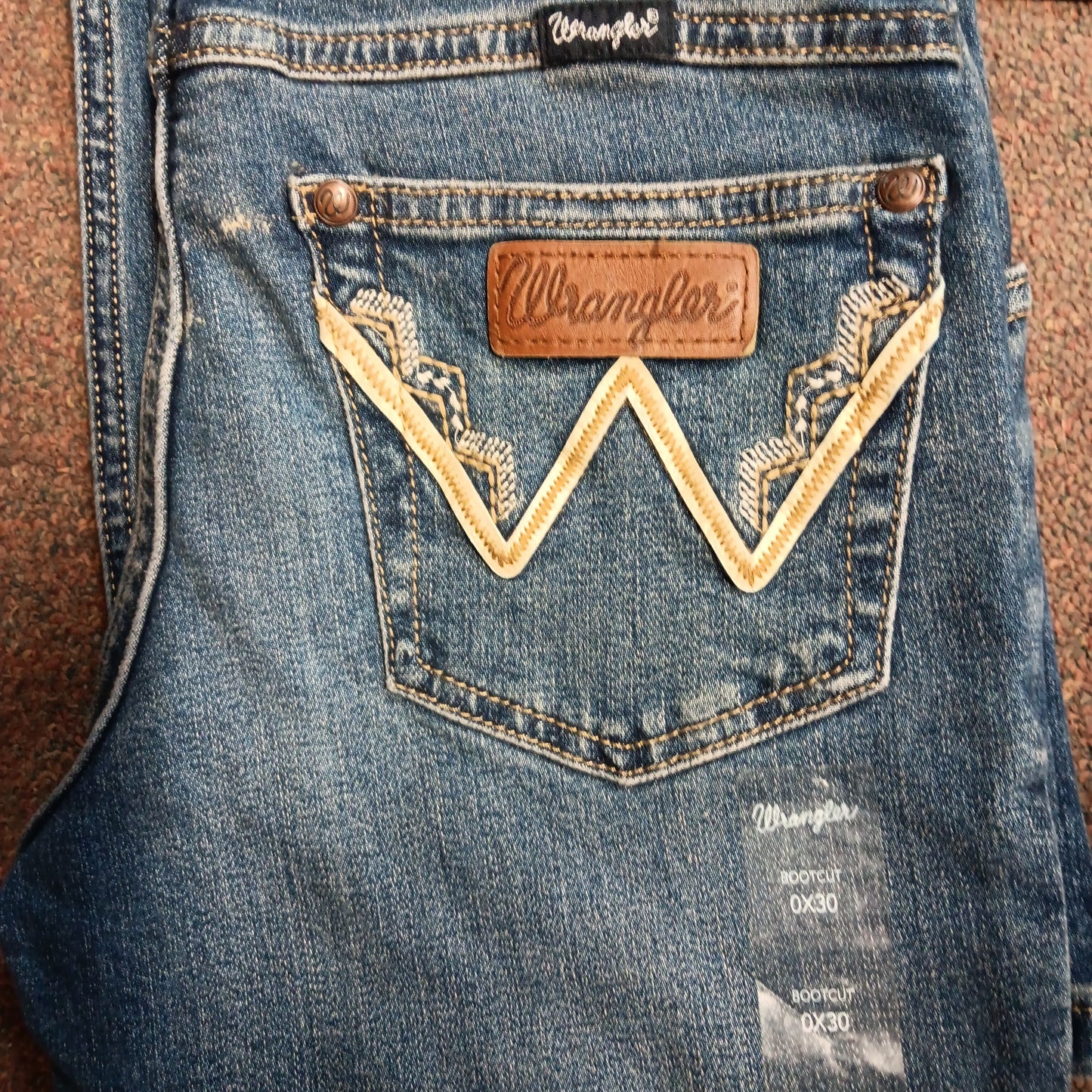 Wrangler Ladies Retro Mae-BLUE : 112317170