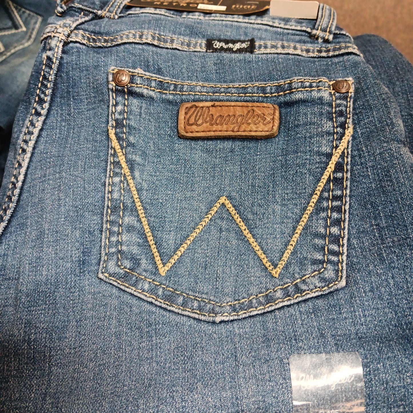 Wrangler Womens Western Retro-BLUE -MWFAD