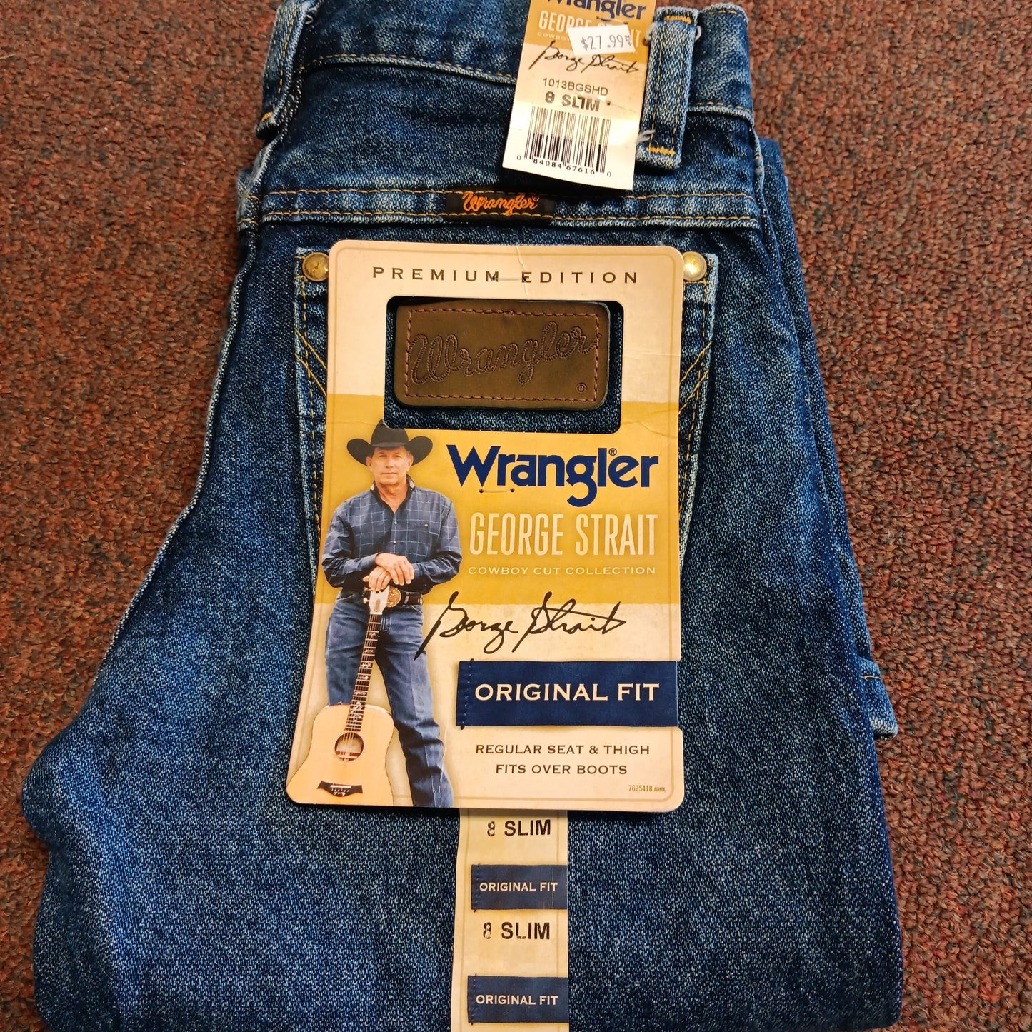 Boys GS Original Fit Wranglers 13JGSHD