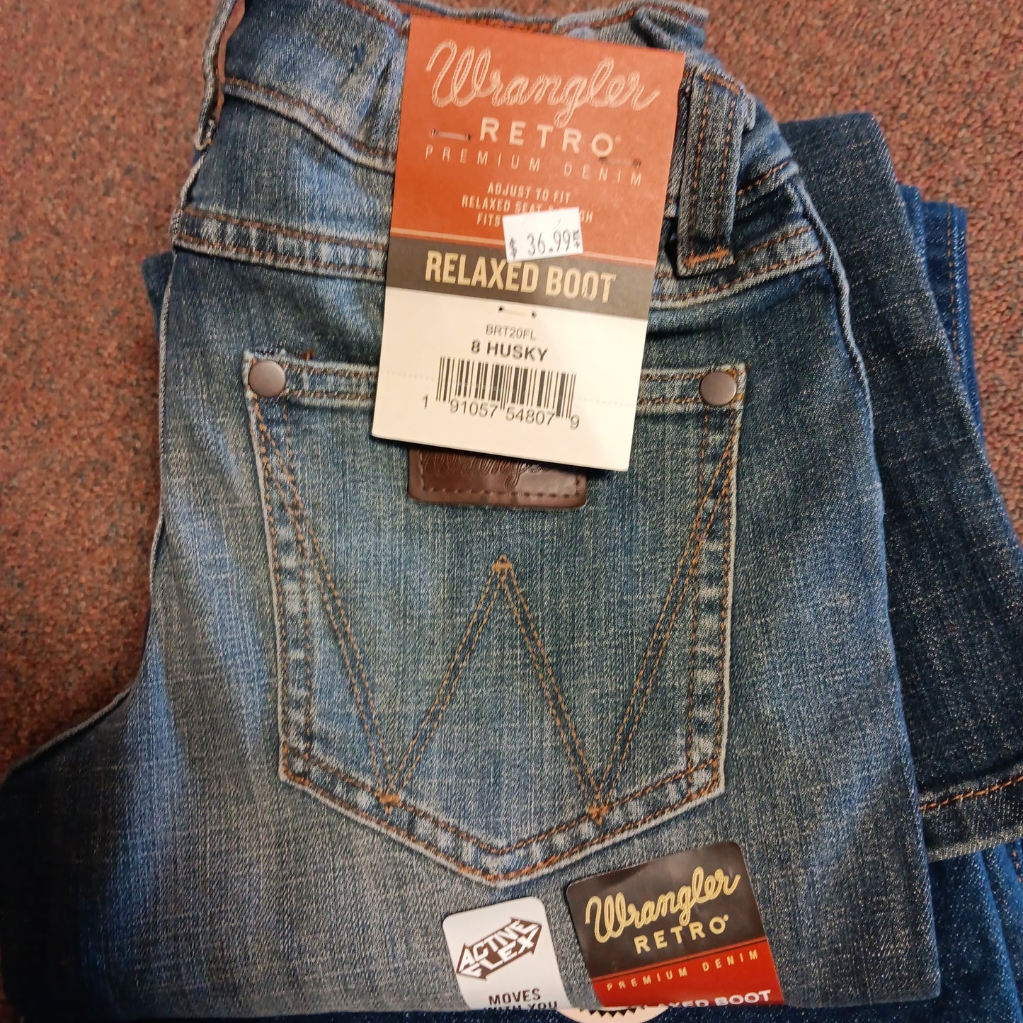 Wrangler Retro Relaxed Boys 8H BRT20FL