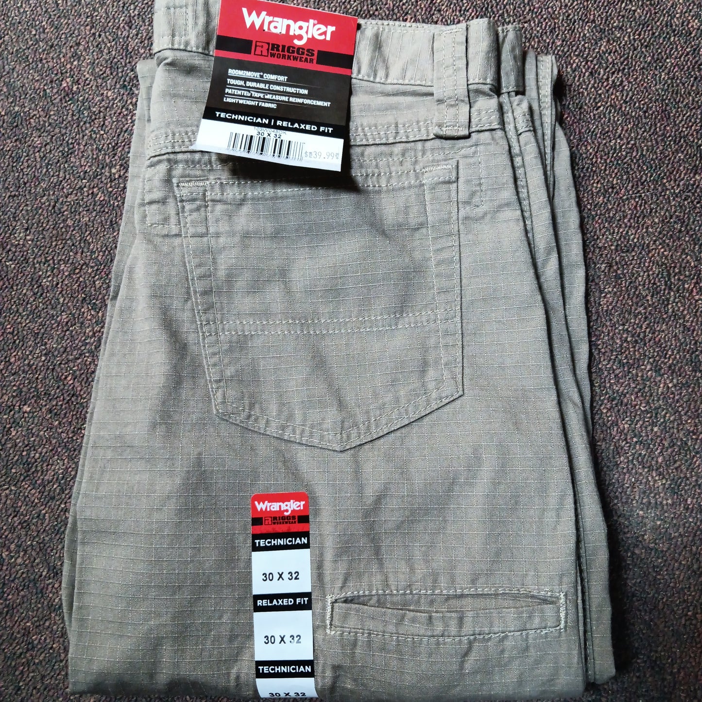 WRANGLER RIGGS Tech-TAN 103WO45DK