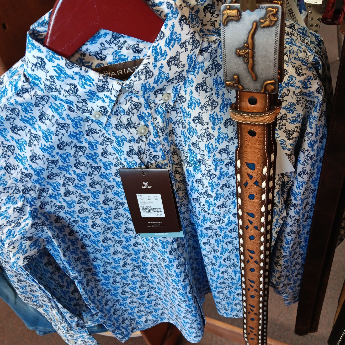 YOUTH BELT BOY-BROWN :