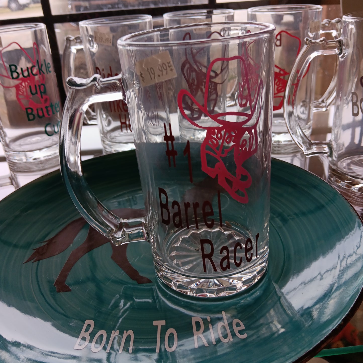 #1 barrel racer mug