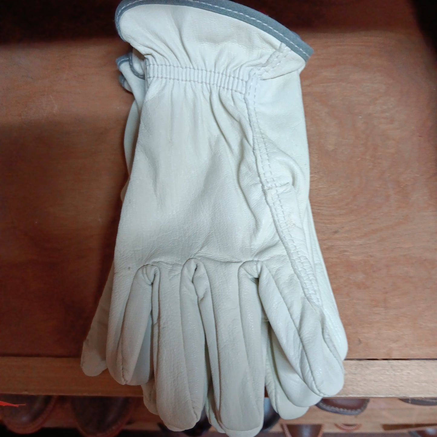 Justin Mens goatskin leather gloves23830