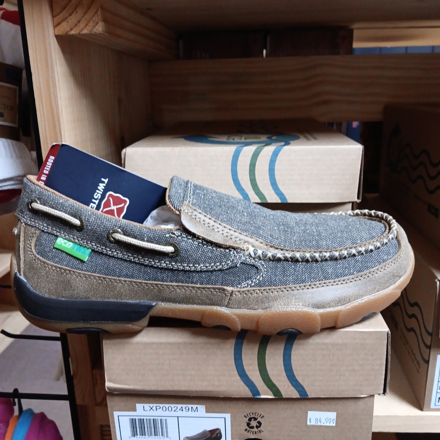 Twisted X Mens Slip-On Driving-MDMSO12