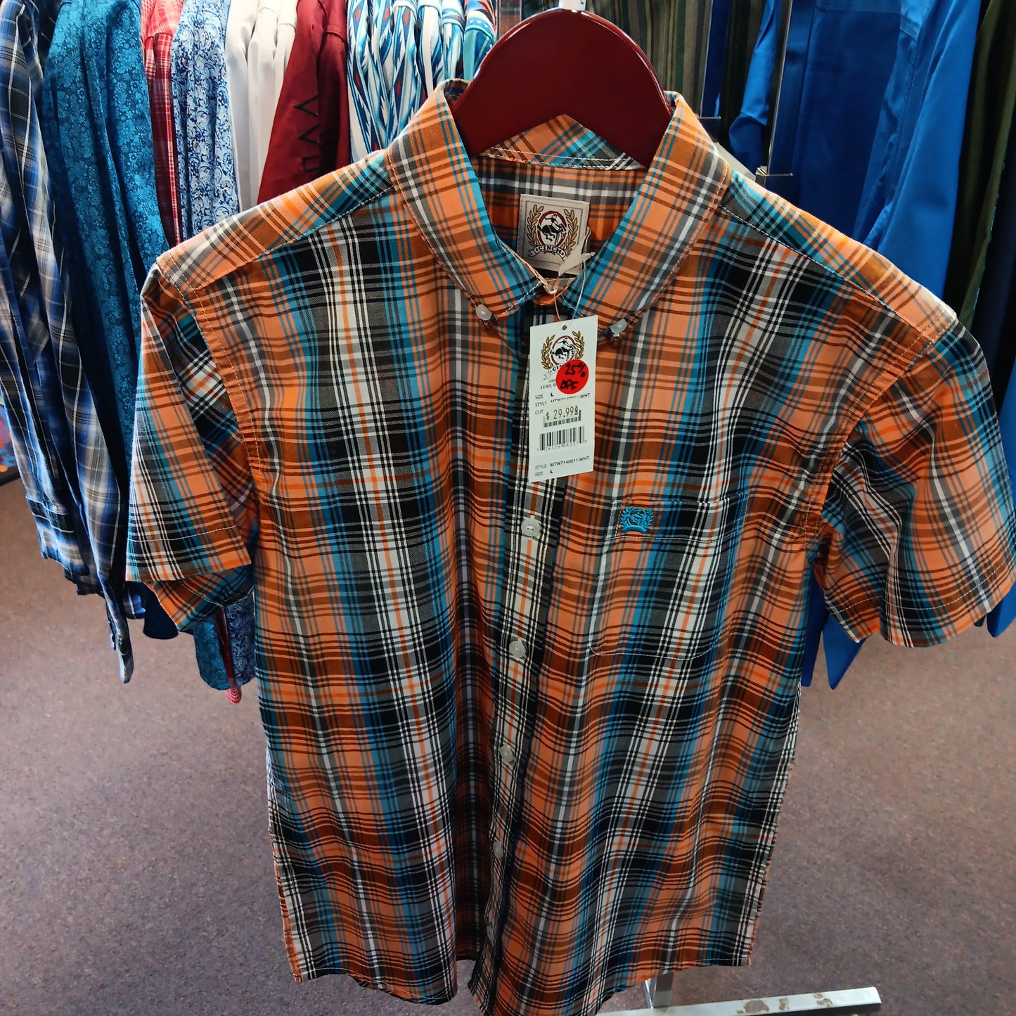 Youth cinch shirts MTW7140011