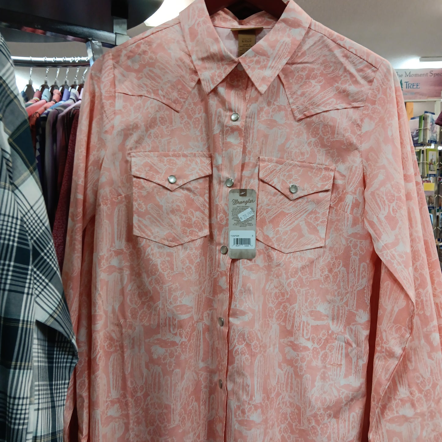 WRANGLER WMNS ESSENTIAL WOV-ORANGE 112327235