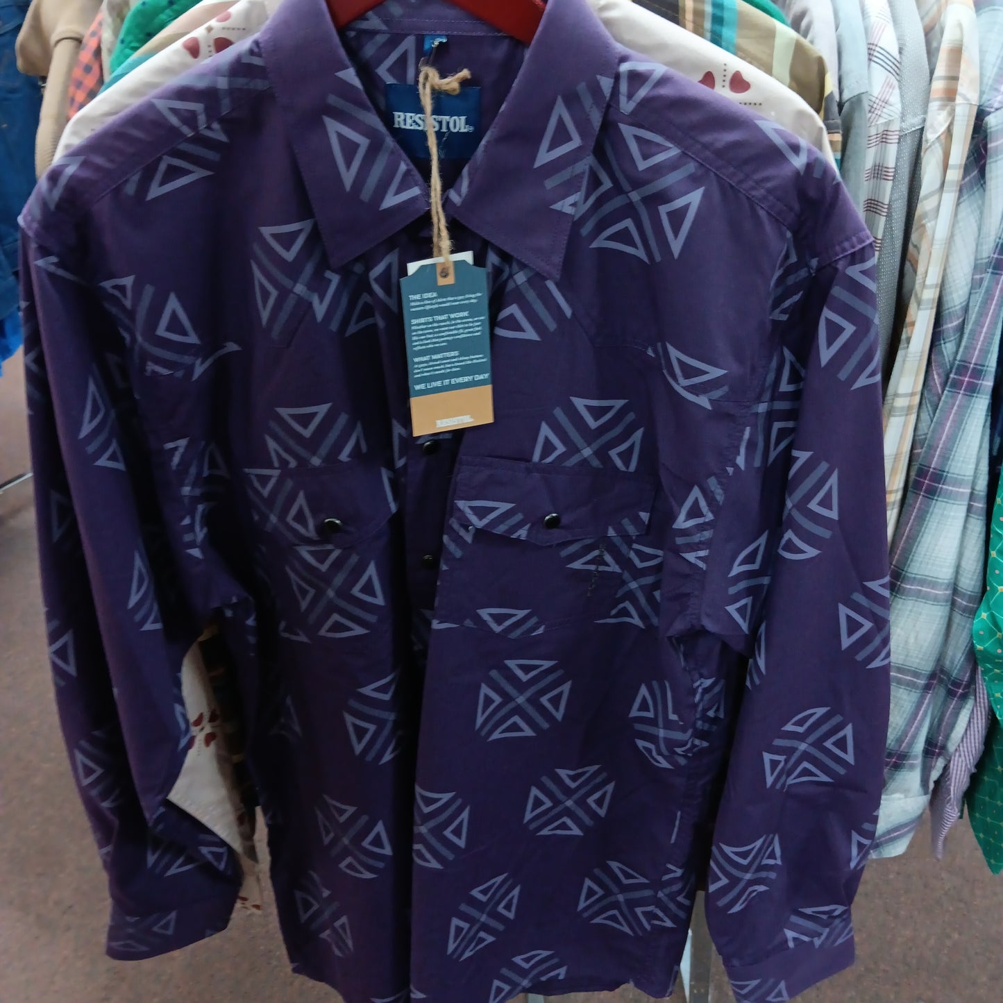 Mens Resistol long sleeve rack 3