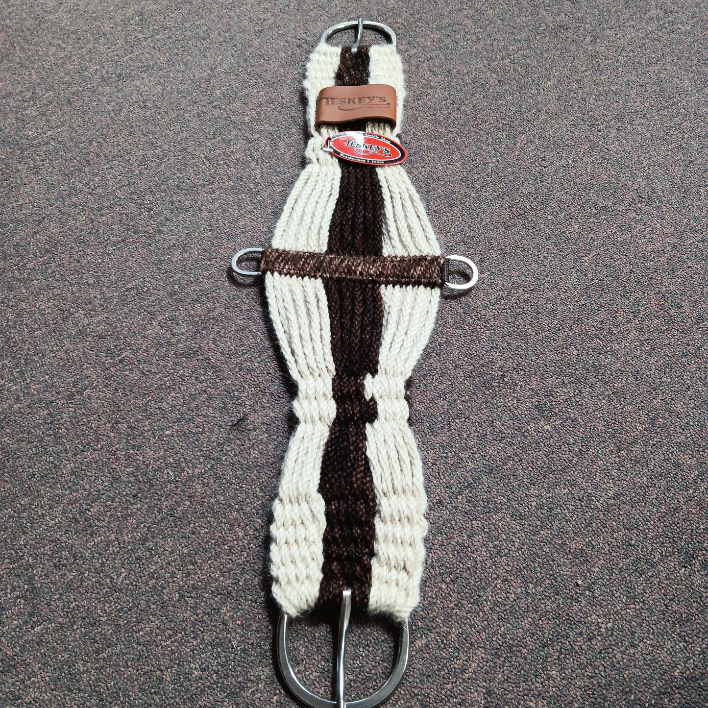 Teskey's 32" mohair roper cinch