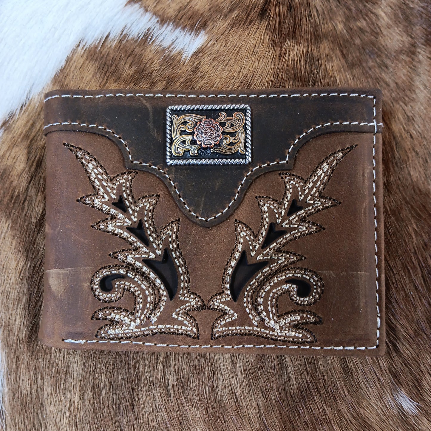 Mens Nocona pass case wallet N5491144