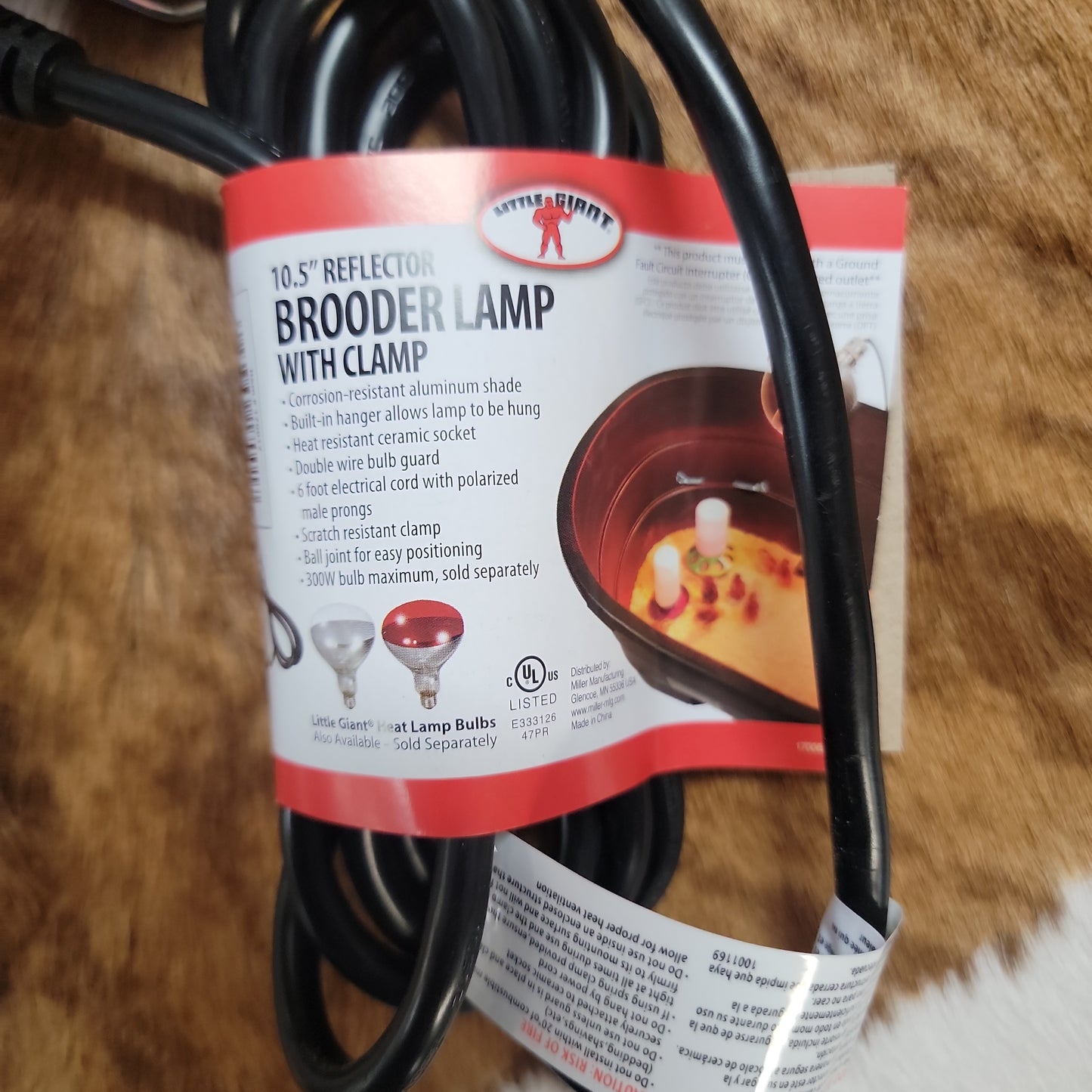 10.5 in Brooder lamp / Heat lamp 170017