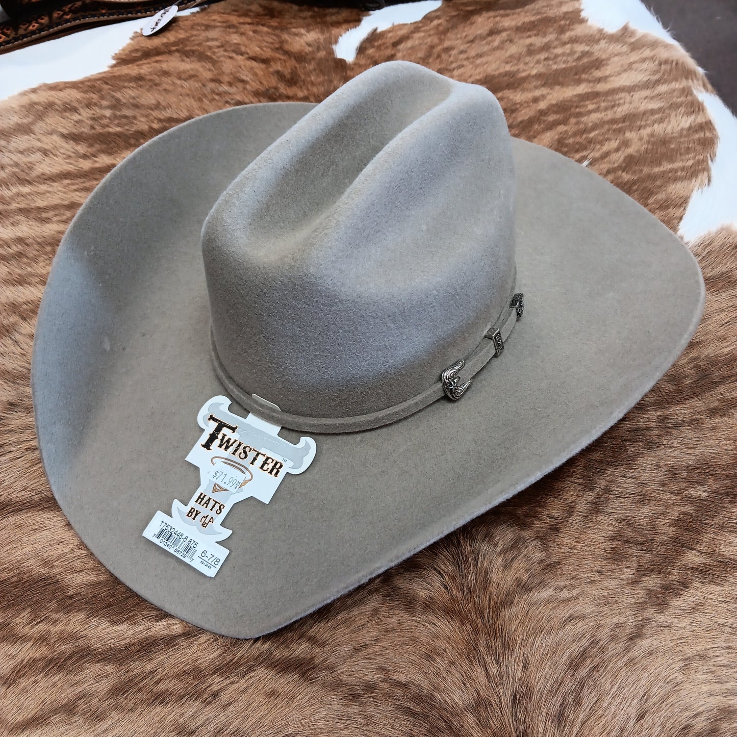 Hat Twister Felt-FELT : 6 7/8