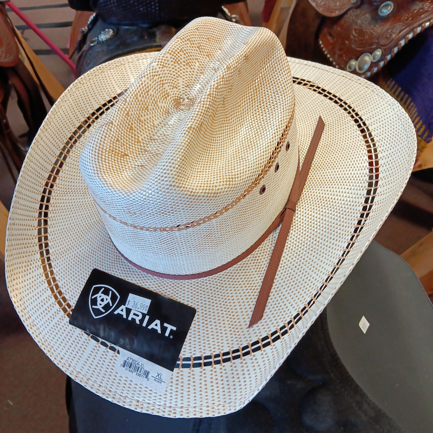 YOUTH COWBOY HAT-GLDN BRWN : XL